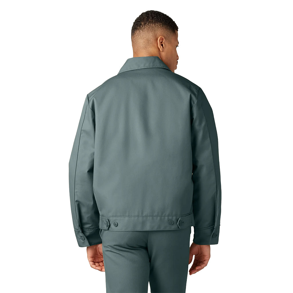 Back of the Insulated Eisenhower Jacket Lincoln Green