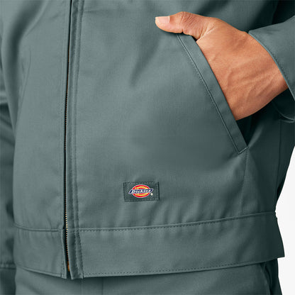 Front pocket of the Insulated Eisenhower Jacket Lincoln Green