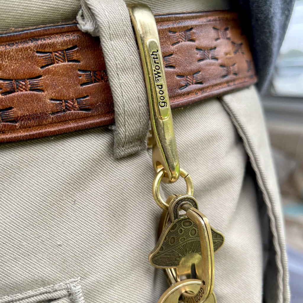 Key Fob Brass