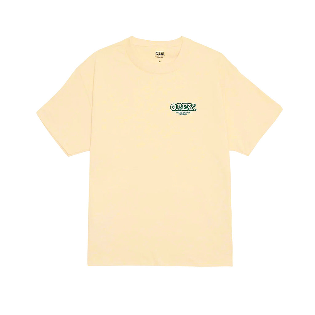 Knowledge & Growth Tee Pale Yellow