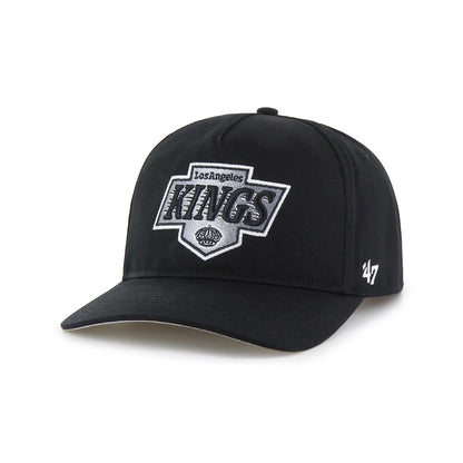 Black cap with Los Angeles Kings logo on a white background