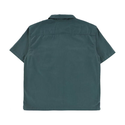 Green sleeveless shirt on a white background