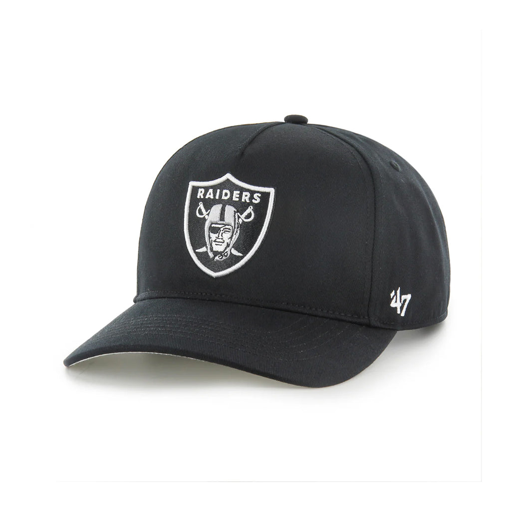 Black cap with Raiders logo on a white background