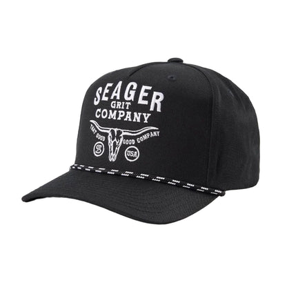 Longhorn Snapback Black