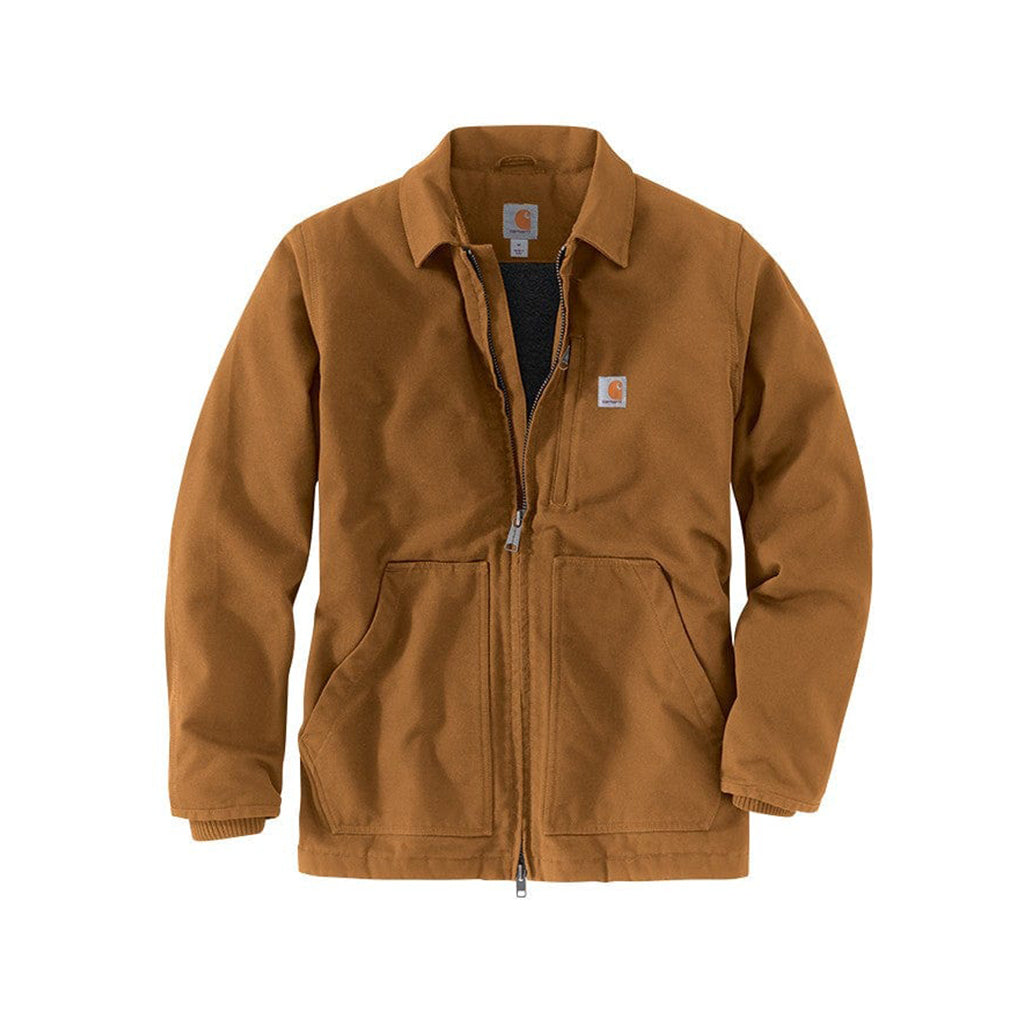 Loose Fit Sherpa Lined Field Jacket Carhartt Brown