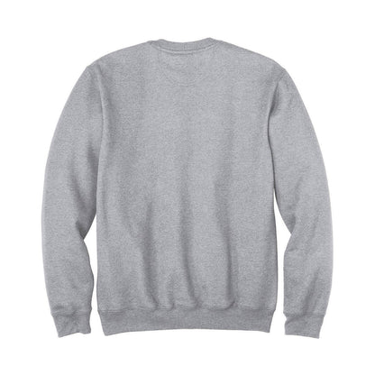 Gray sweatshirt on a white background