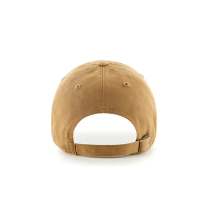 Brown cap on a white background