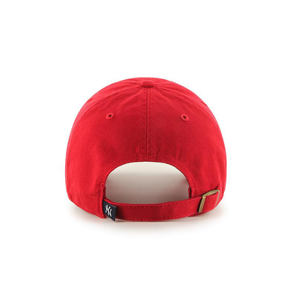 NY Yankees Red Clean Up Hat