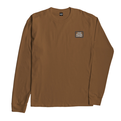 No Masters L/S Tee Brown Sugar