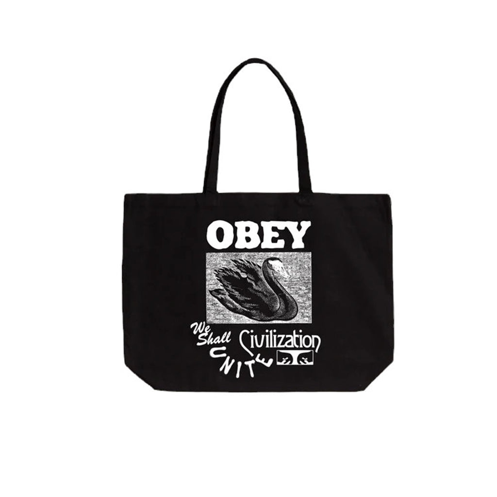 Obey Civilization Tote Bag Black