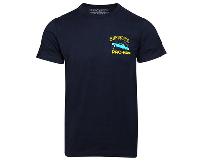Pac-Man Low and Slow Tee Navy