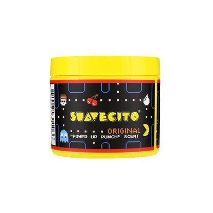 Jar of Suavecito Original hair product with colorful label on a white background