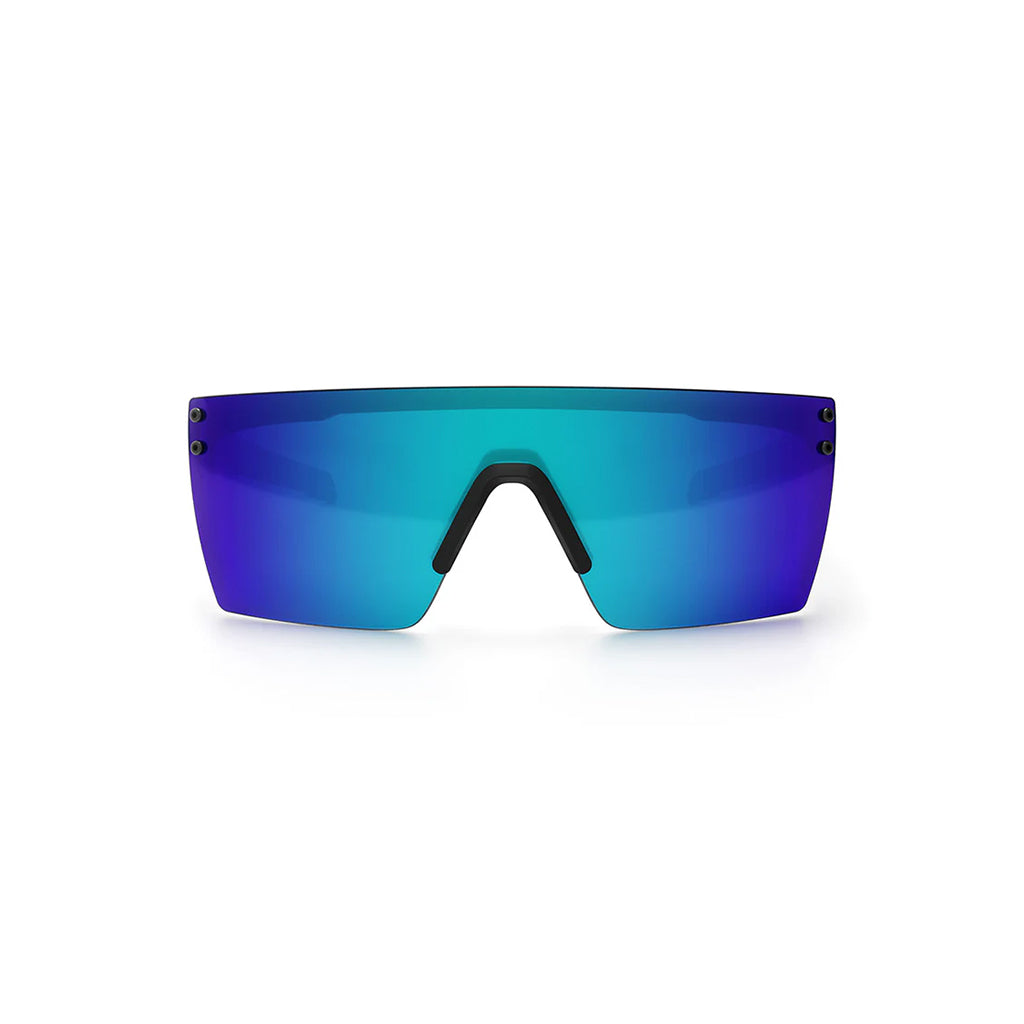 Performance Lazer SLIM Z87+ Sunglasses Black Frame /  Galaxy Lens on a white background 
