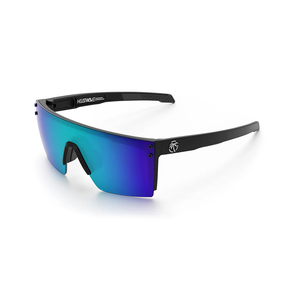 Performance Lazer SLIM Z87+ Sunglasses Black Frame /  Galaxy Lens side on a white background