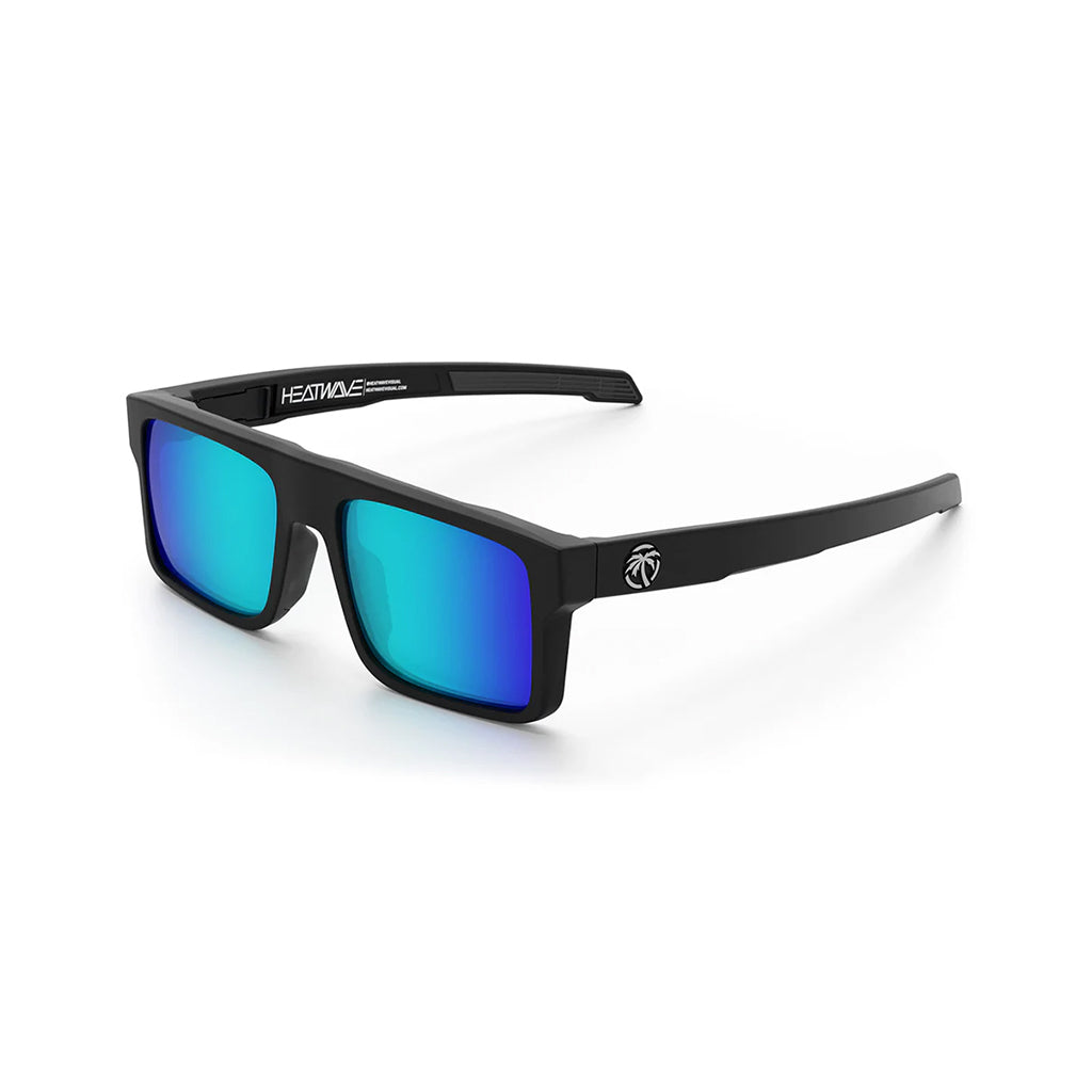 Performance Rayth Z87+ Sunglasses Black Frame / Galaxy Lens on a white background