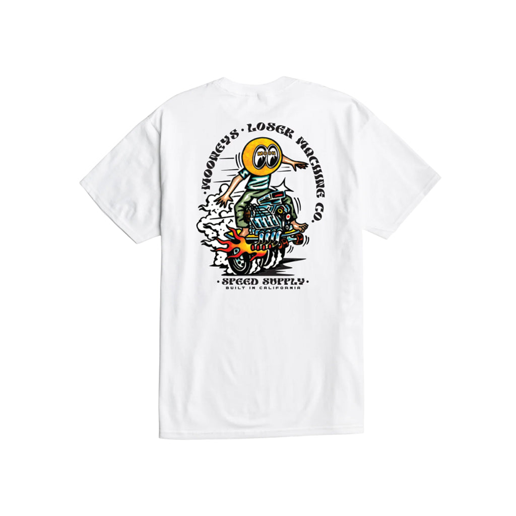 Power Slide Tee White