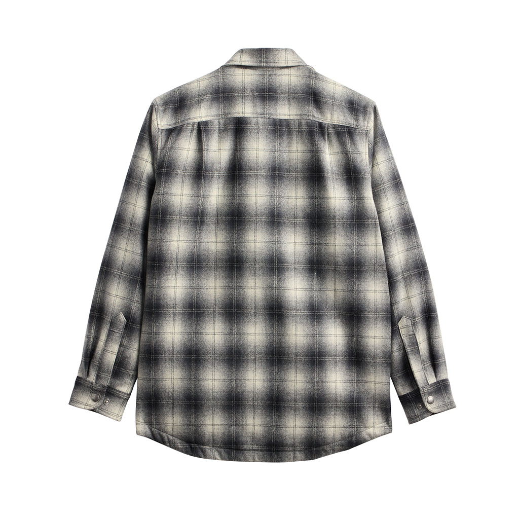 Plaid shirt on a white background