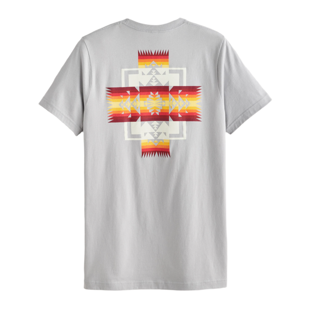 Pendleton|Chief Joseph Graphic Tee Solid Athletic Grey/Multi|T