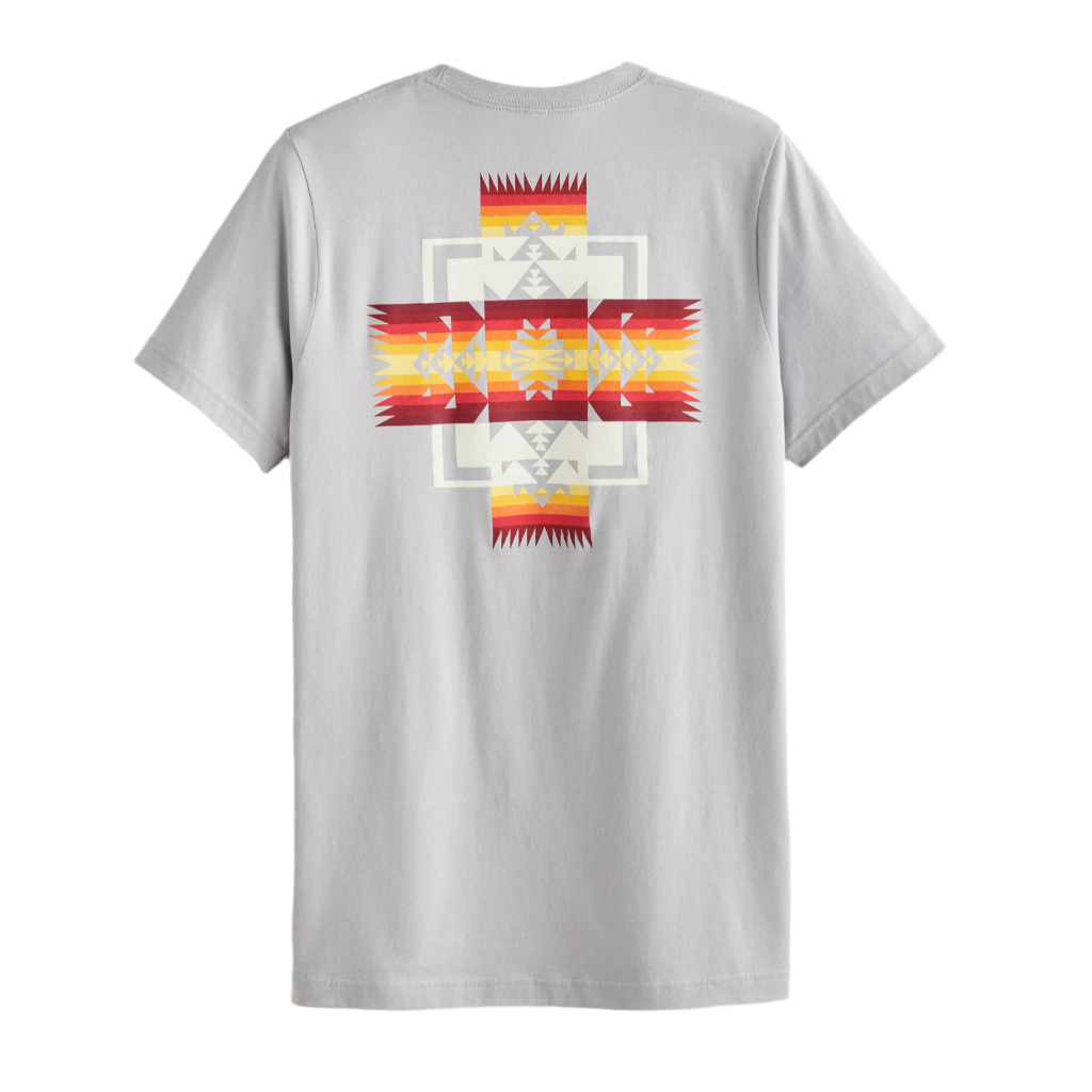 Chief Joseph Graphic Tee Solid Athletic Grey/Multi