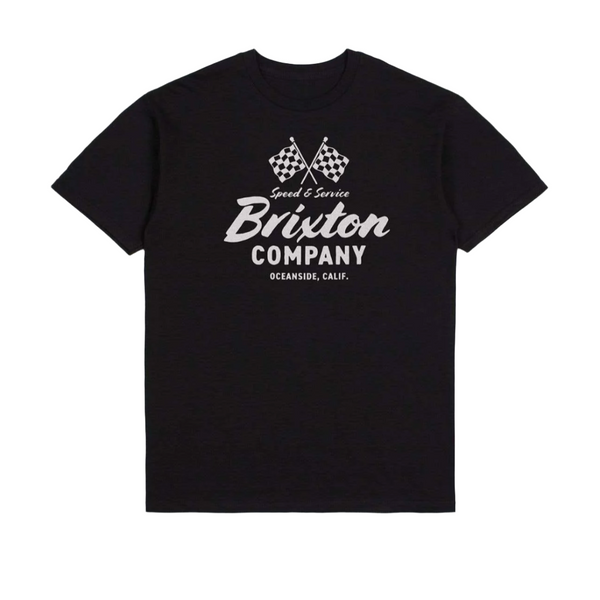 Brixton Crest X Mp Snapback Para Hombre, Color Negro
