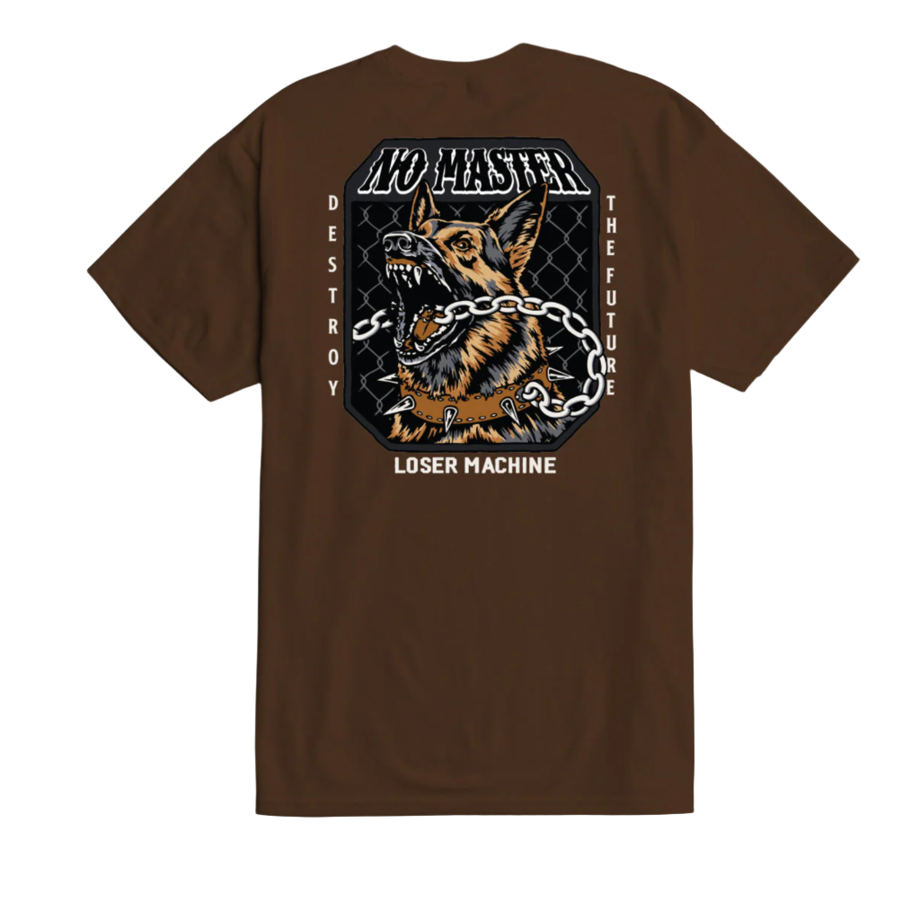 No Masters-Tee Java Brown