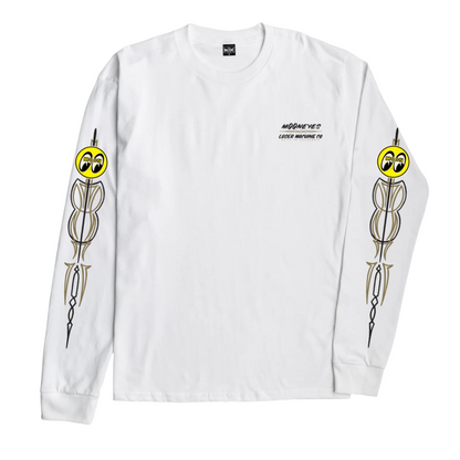 Blue Collar L/S Tee White