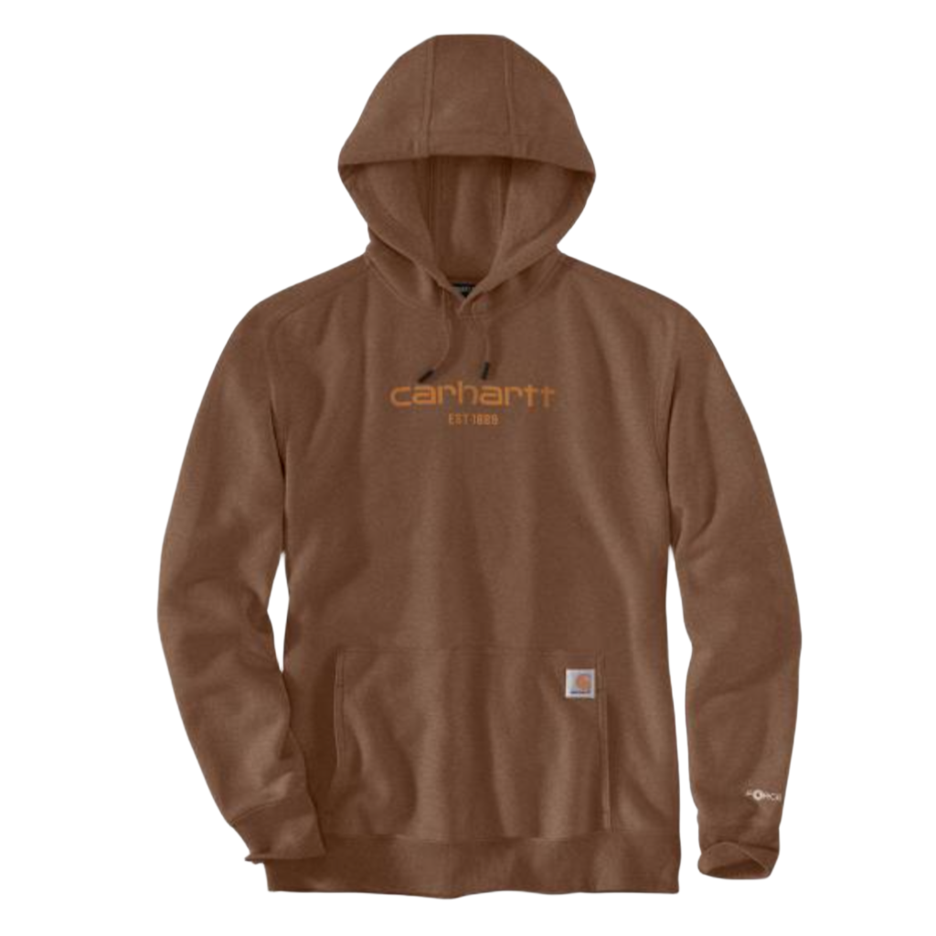 Force Relaxed Mocha Heather Graphic Sweatshirt