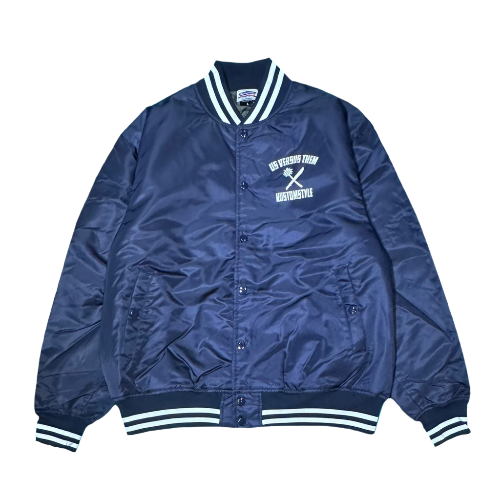 KustomStyle X US Vs Them Jacket Navy