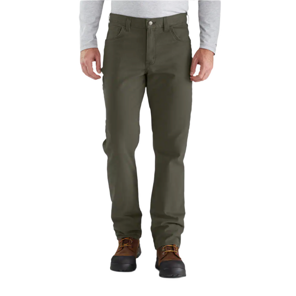 Carhartt | Relaxed Fit Canvas 5-Pocket Work Pant Moss | Pants