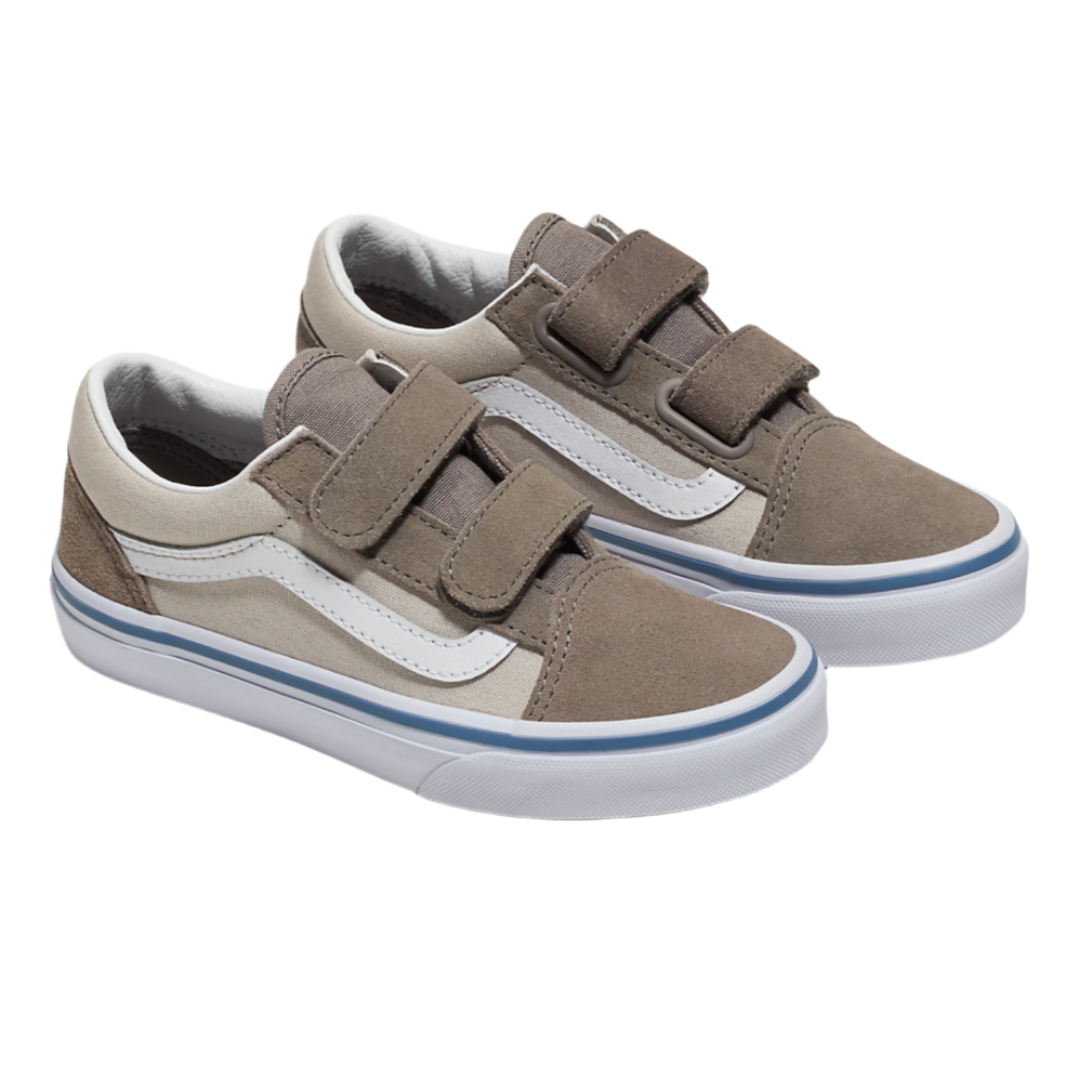 Kids Old Skool V 2 Tone Driftwood