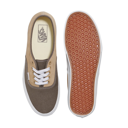 Authentic Canvas/Suede Block Brown