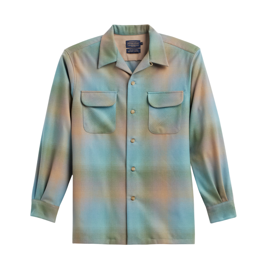 Board Shirt Tall Green/Tan Ombre 25'