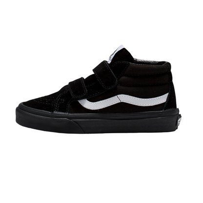 Kids SK8-Mid Reissue V Canvas & Suede Black/Black