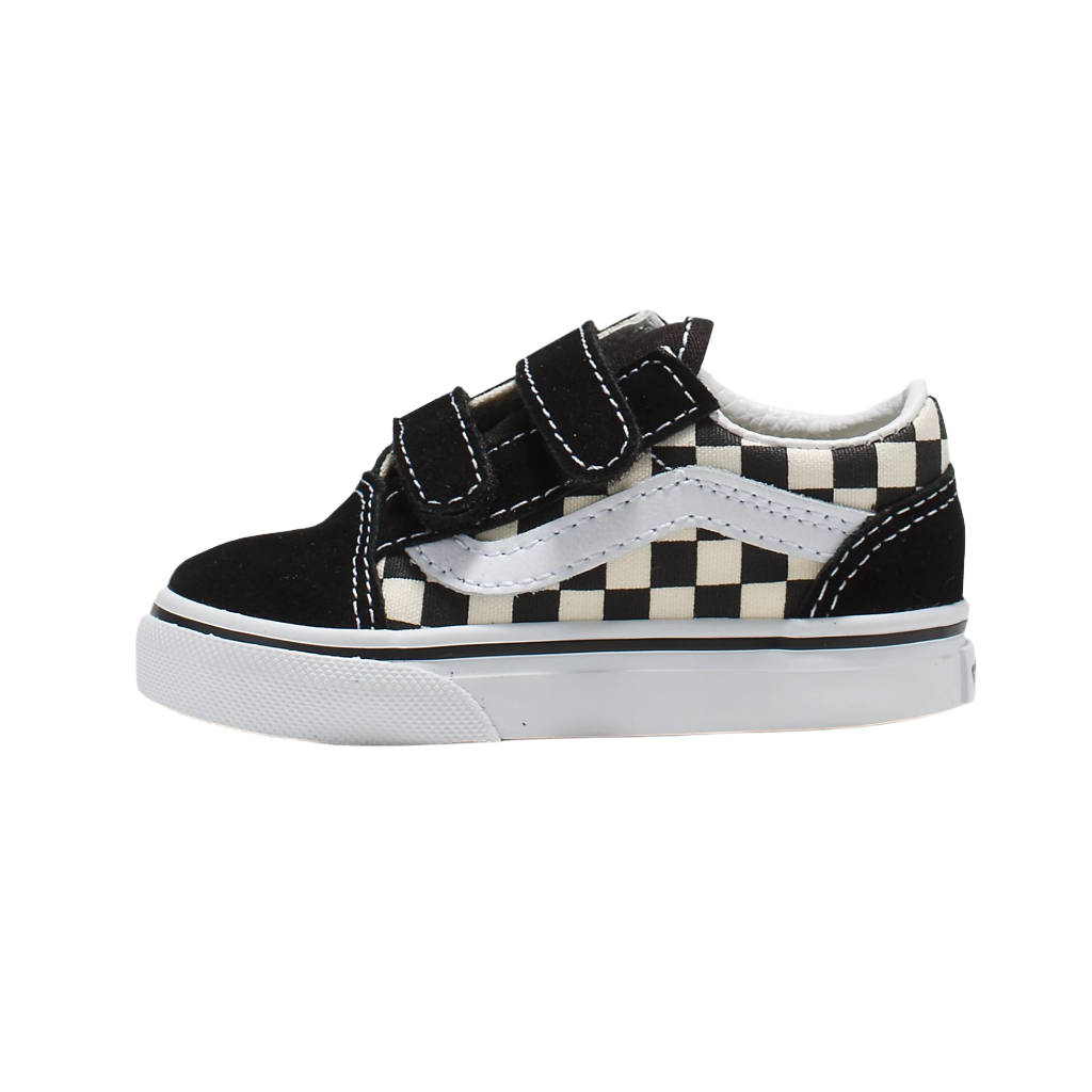 Toddler Old Skool V Black Checkerboard