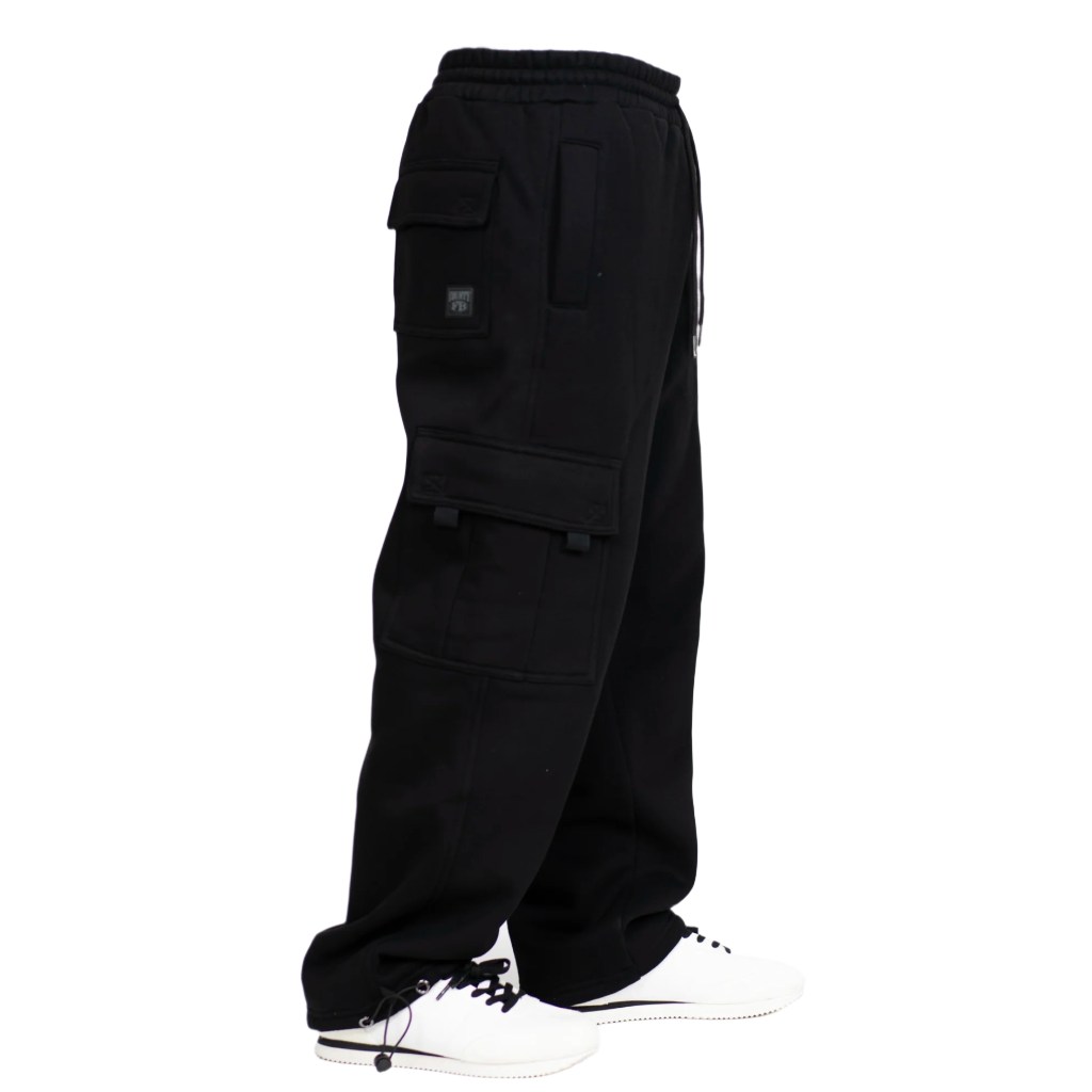 Cargo Sweatpants Black