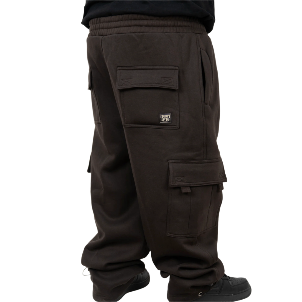 Cargo Sweatpants Brown