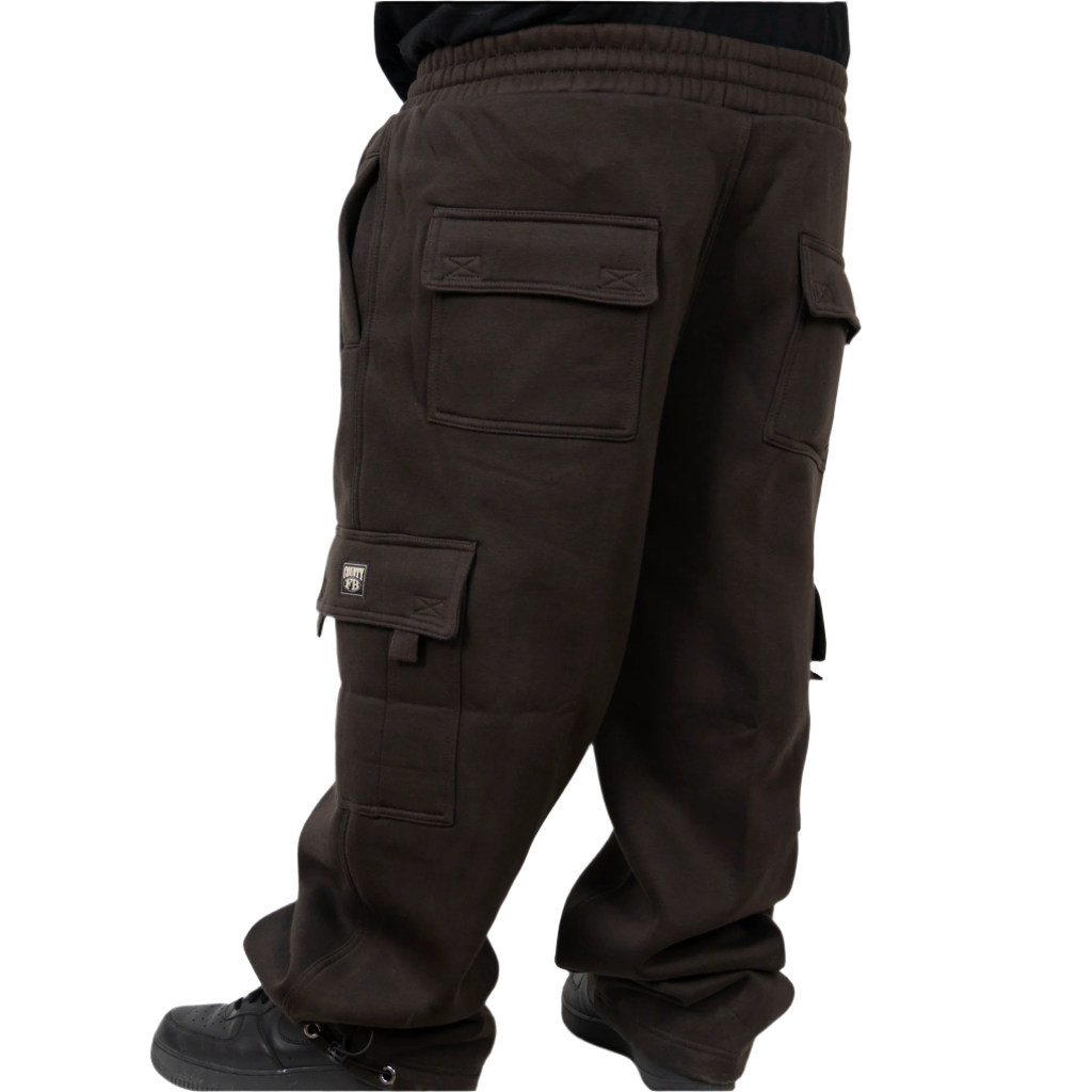 Cargo Sweatpants Brown