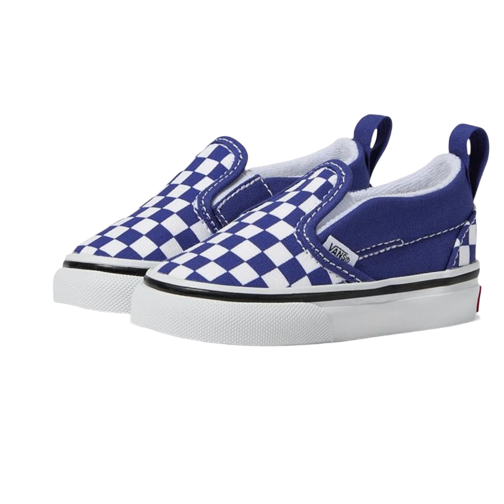 Toddlers Slip On V Color Theory Checkerboard Surf