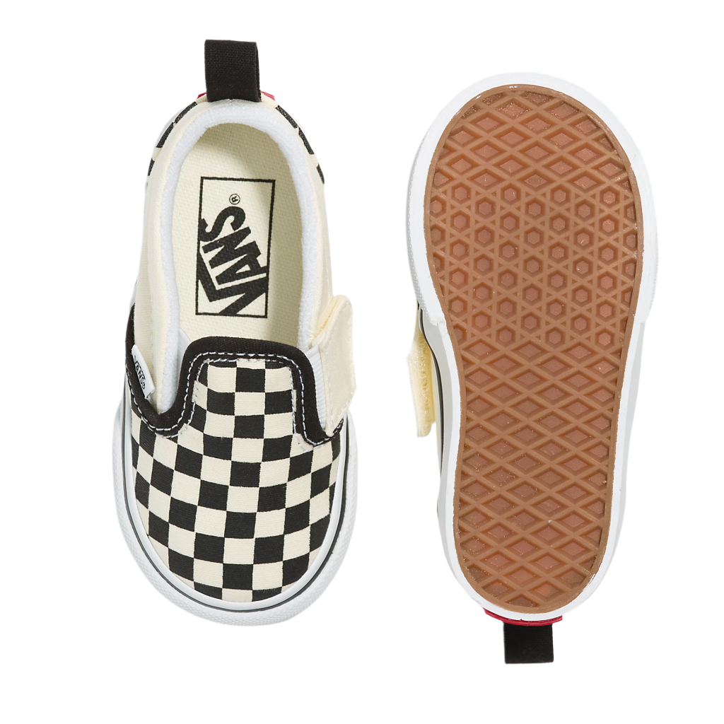 Toddlers Classic Slip-on Checkered Black/White