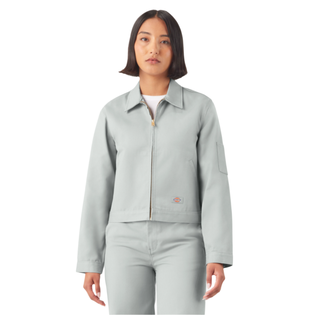 Women's Unlined Cropped Eisenhower Jacket Ultimate Grey