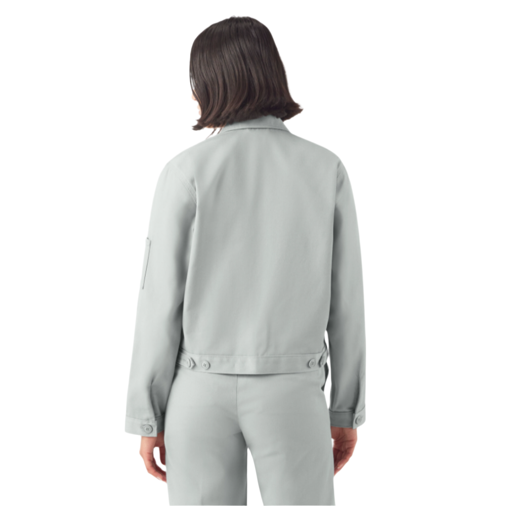 Women's Unlined Cropped Eisenhower Jacket Ultimate Grey