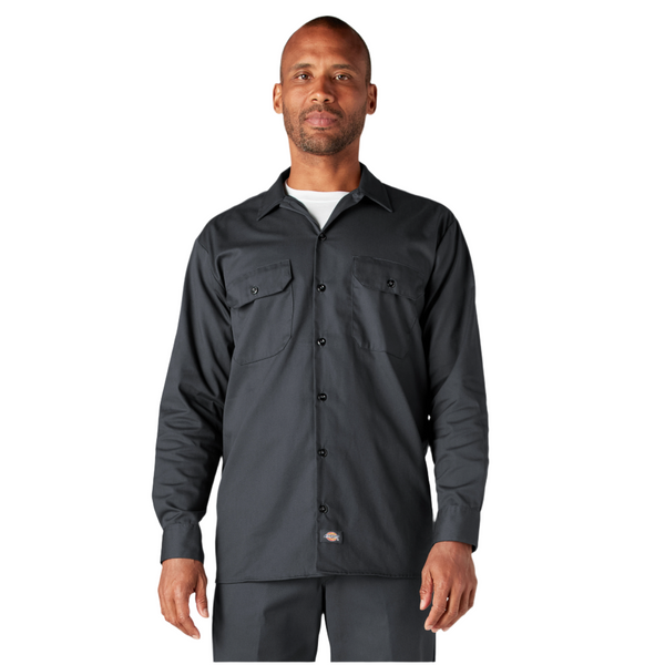★DIESEL★ グレー ブラック ★長袖シャツ ★サイズS★ Dickies | Long Sleeve Flex Twill Work Shirt Charcoal | Shirts