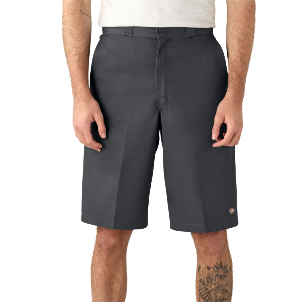 Loose Fit 13" Work Shorts Charcoal