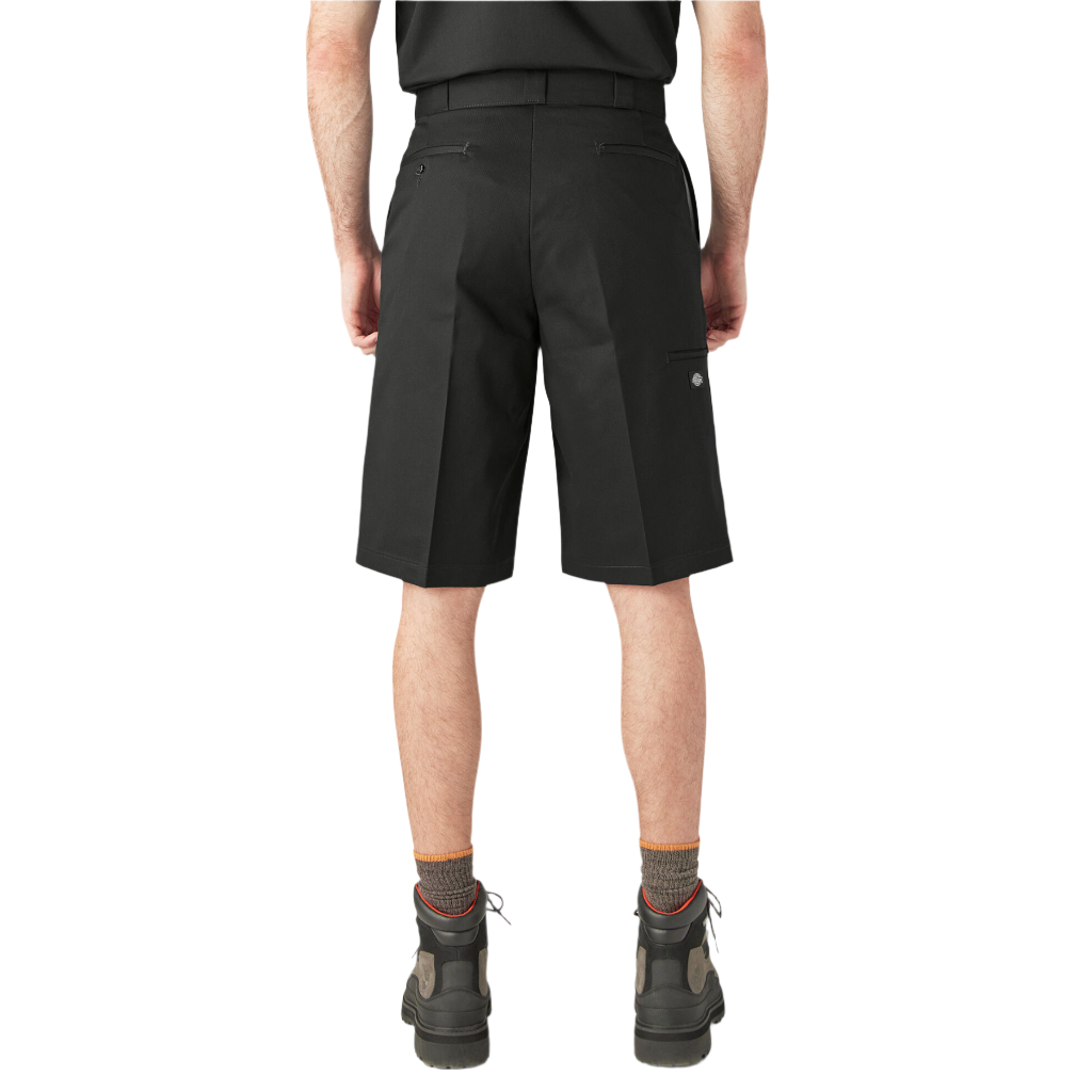 Loose Fit 13" Work Shorts Black