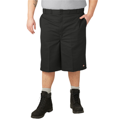 Loose Fit 13" Work Shorts Black