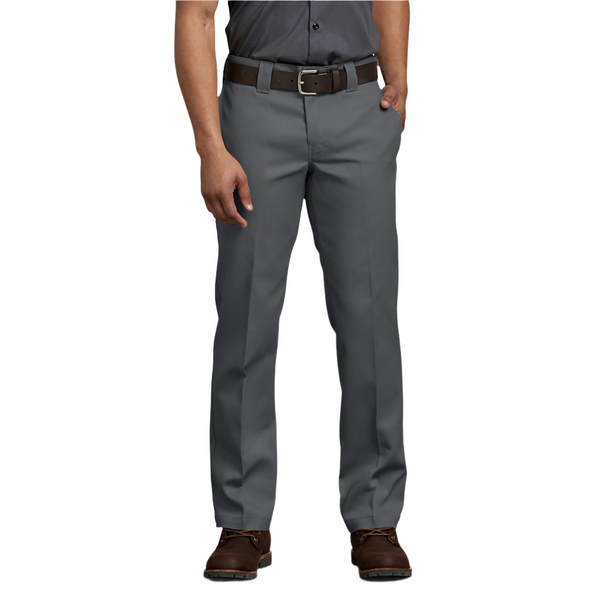 Dickies | 873 Flex Slim Fit Work Pants Charcoal Grey | Pants