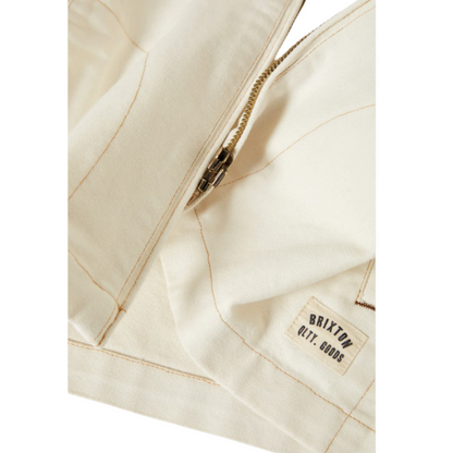 Mechanic Womens Garage Jacket Egret White