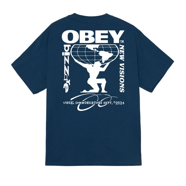 【未開封】BABYL VISUAL TEE Tシャツ XXL Obey | Bizzare New Visions Tee Harbor Blue | T-Shirts – Gunthers