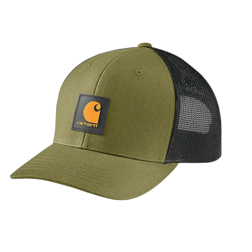 Rugged Flex Mech-Back Logo Patch Cap Olive