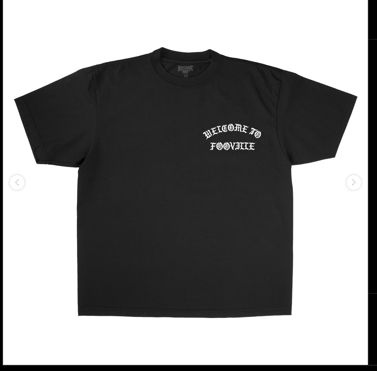 Fooville Black and White Tee